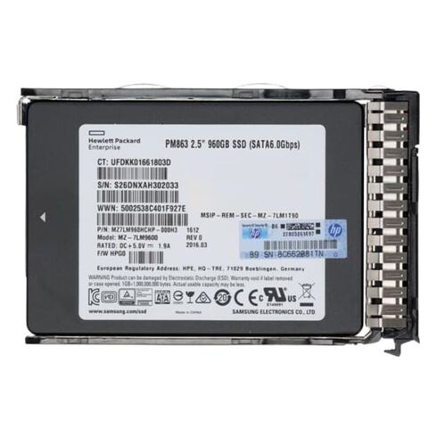 HPE 851191-001 960GB SATA 6GBPS SSD