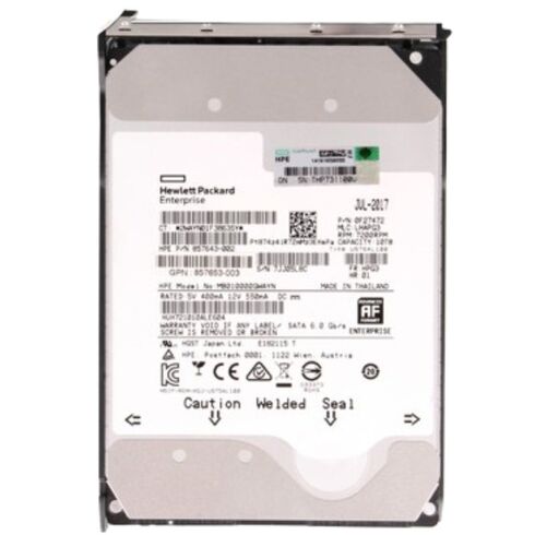 HPE MB010000GYDNN 10TB SATA 6GBPS Hard Drive