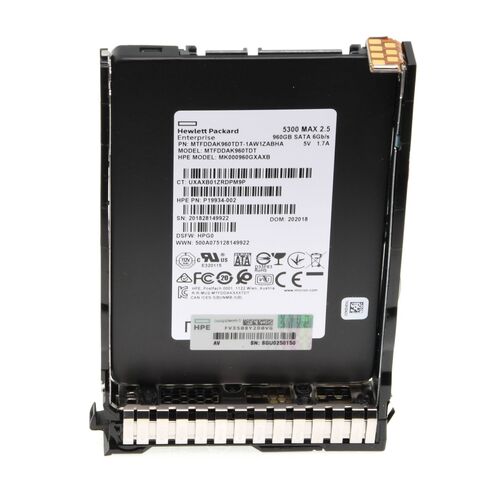MTFDDAK960QDE-2AV HPE 960GB Solid State Drive