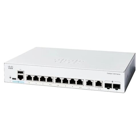 C1200-8T-E-2G Cisco 8 Ports Switch