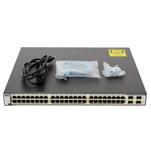 Cisco WS-C3750G-48TS-E 48 Port SFP Ethernet Switch
