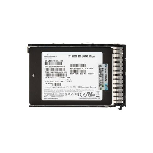 HPE 875474-B21 960GB SATA 6GBPS SSD