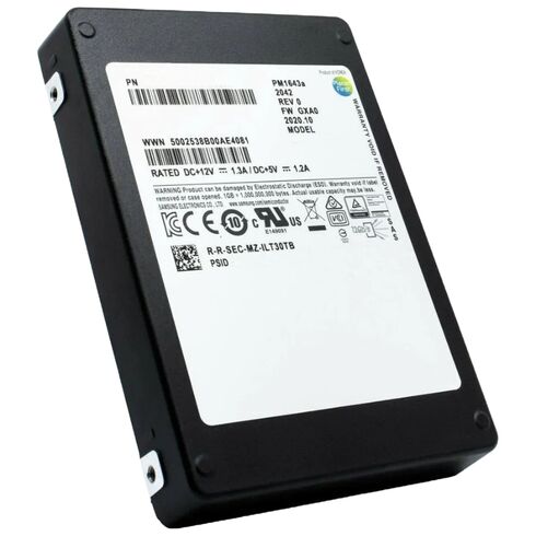 MZILT3T8HBLSAD3 Samsung Pm1643a SSD
