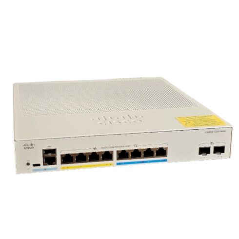 Cisco C1300-8MGP-2X L3 Managed 8X Ethernet Switch