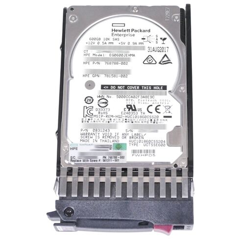 HPE 581311-001 Hot Swap Hard Disk Drive