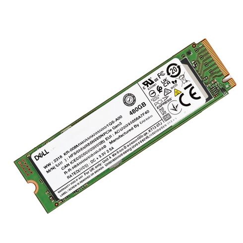 Dell 08M01 480GB PCI-E NVMe RI M.2 SSD