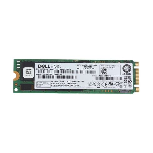 Dell 345-BKWQ 480GB 6GBPS Solid State Drive