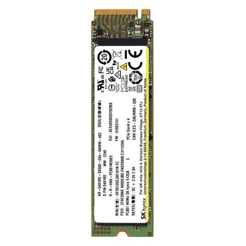 Hynix HFS512GEJ9X101N 512GB PCI-E SSDHFS512GEJ9X101N Hynix 512GB PCI-E SSD