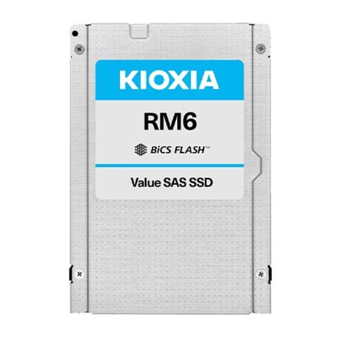 Kioxia SDFGS03GEA01T PM6-R 7.68TB SAS Read Intensive Solid State Drive