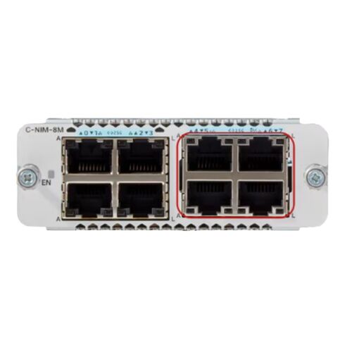 C-NIM-8M Cisco 8 Ports Network Interface Module