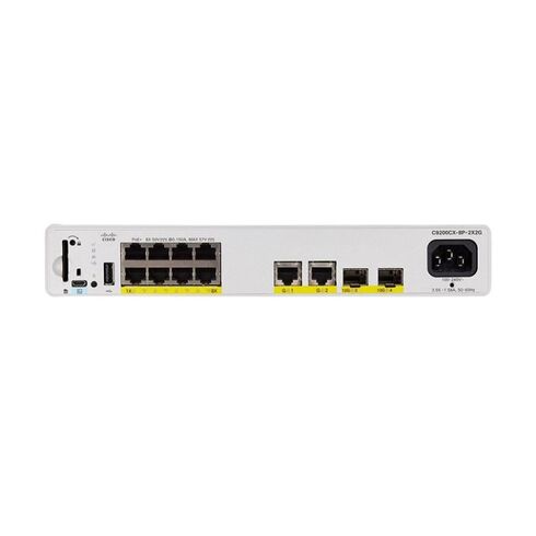 C9200CX-8UXG-2X-A Cisco 8-Port Managed Switch