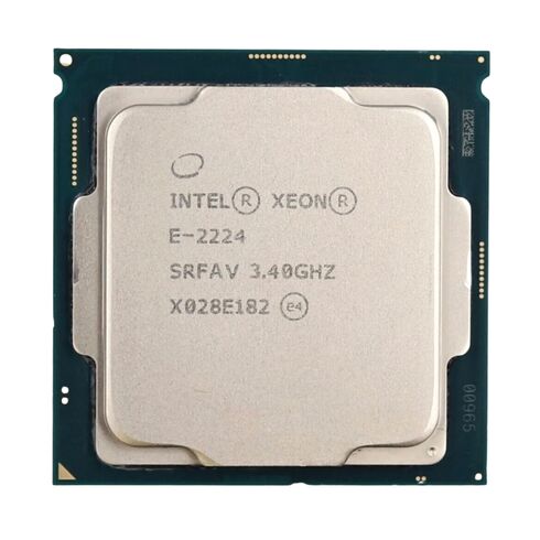 Intel Xeon SRFAV E-2224 8MB Cache CPU