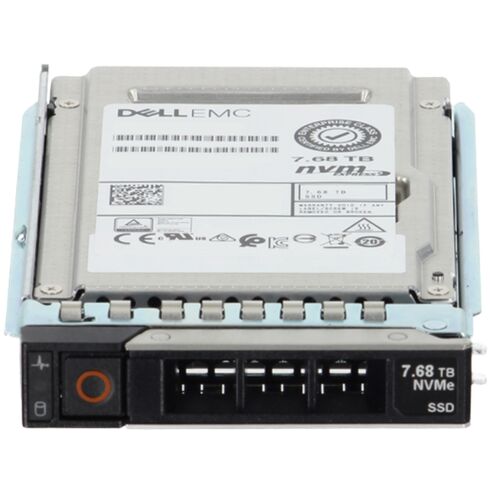 Dell R1J8J 7.68TB PCIE Gen4 X8 NVME 2.5inch SSD