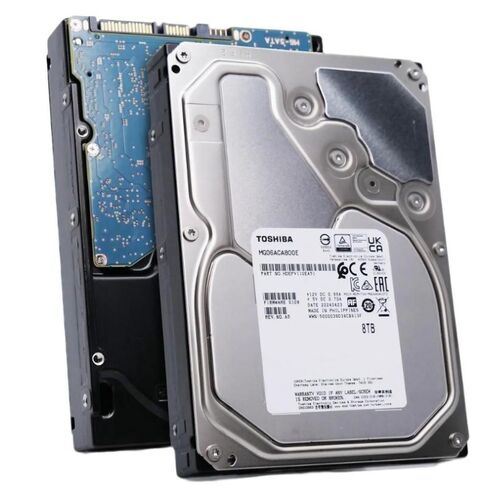 TOSHIBA HDEPK41DAB51 8TB 7.2K RPM 3.5Inch 12GBPS SAS HDD