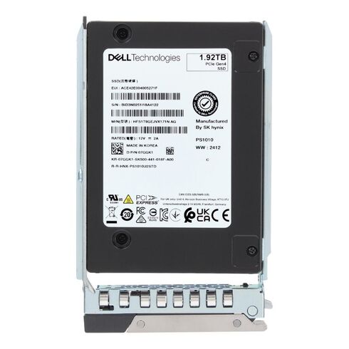 Dell 345-BMHM 1.92TB NVMe Solid State Drive