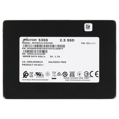 Micron MTFDDAK480TDT-1AW16ABDB 480GB Internal SSD