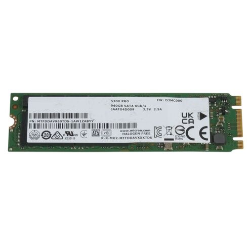 Micron MTFDDAV960TDS-1AW1ZABDA 960GB Solid State Drive
