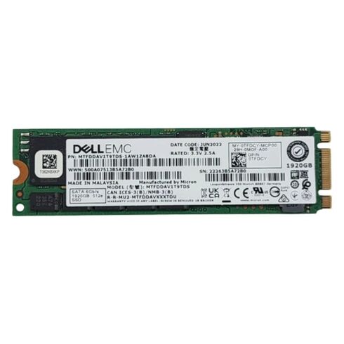 Dell TFDCY 1.92TB M.2 2280 Enterprise SSD