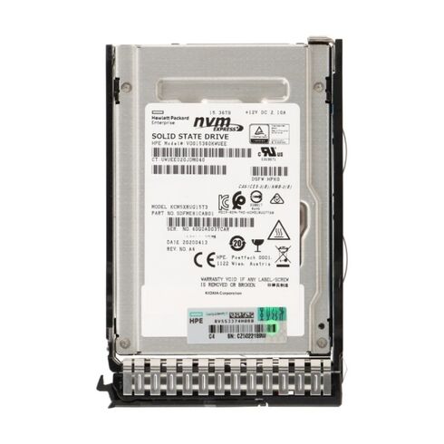 HPE P22282-B21 15.36TB NVMe Single Port SSD