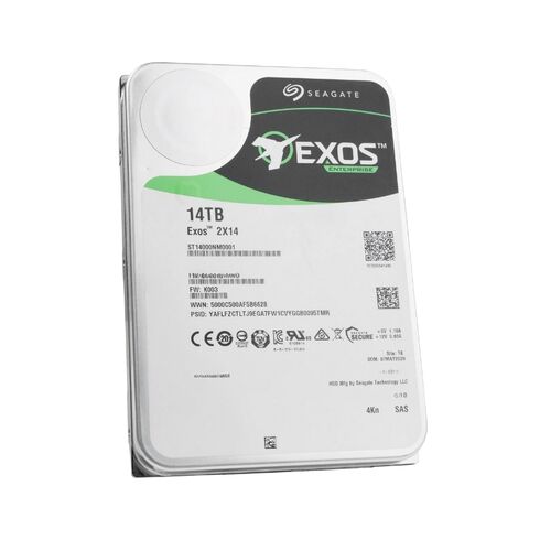 Seagate ST14000NM0001 Exos 2x14 14TB 7.2K RPM HDD