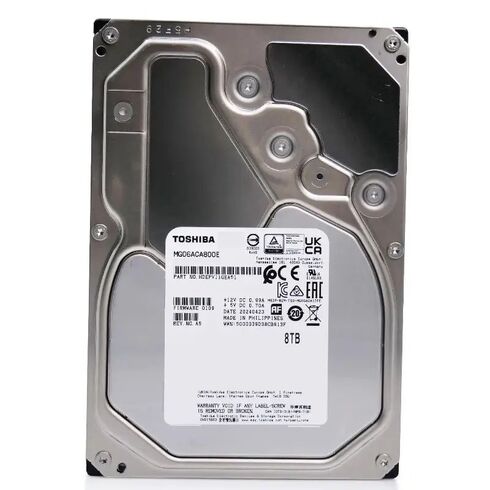 Toshiba HDEJN44DAB51 8TB MG08-D Series 7.2K RPM HDD