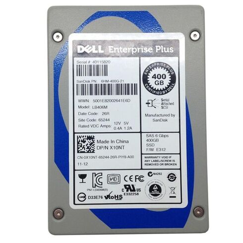 X10NT Dell 400GB SAS SSD