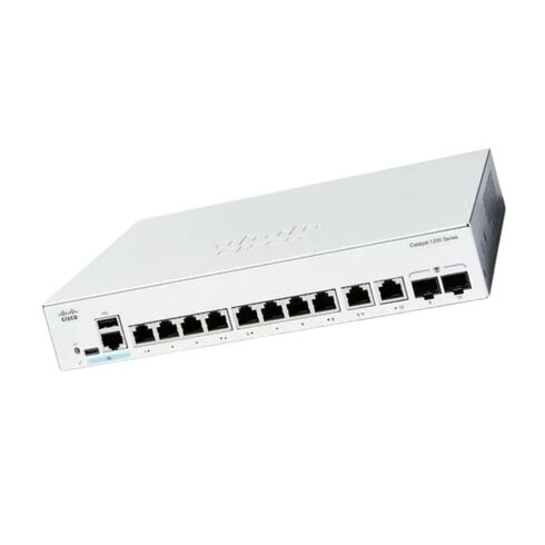 C1300-8T-E-2G Cisco 8 Port Managed Switch