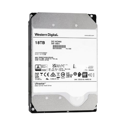 WUH721818AL5201 Western Digital 18TB 7.2K RPM HDD