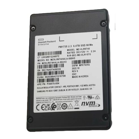 Samsung MZWLR6T4HALA-00AD3 PM1735 6.4TB SSD
