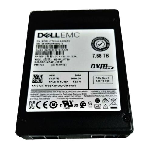 Samsung PM1733 MZWLR7T6HALA-00AD3 SSD