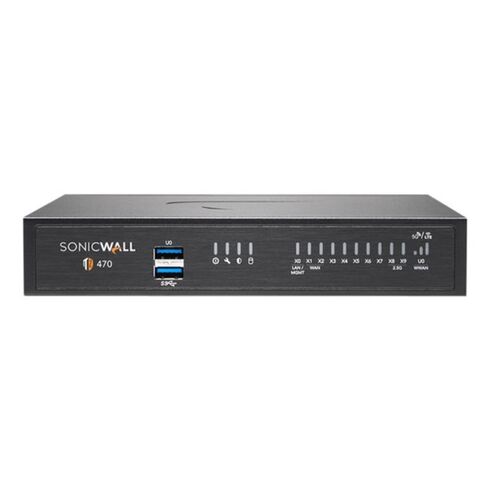 Sonicwall 02-SSC-6798 TZ470 Network Security Appliance