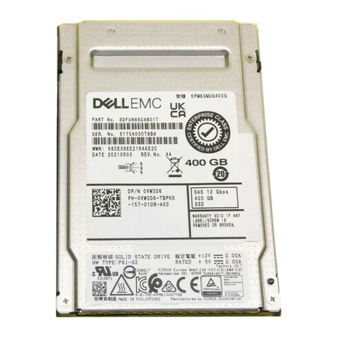 Toshiba SDFUN86DAB01T 400GB SAS-12GBPS SSD