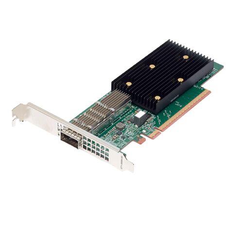 Broadcom BCM957608-P1400GDF00 Single-port 400 GBs Network CardBroadcom BCM957608-P1400GDF00 QSFP-DD PCI Network Card