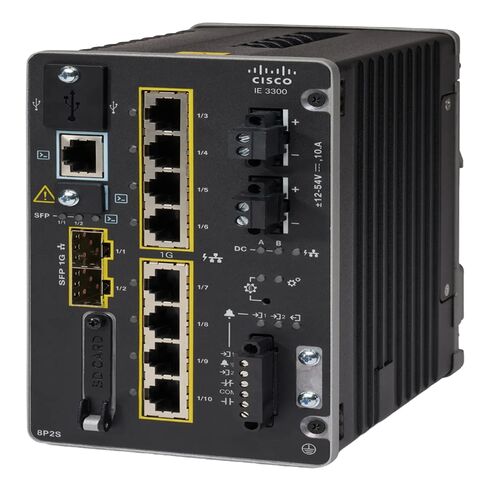 Cisco IE-3300-8P2S-A 10 Ports Switch