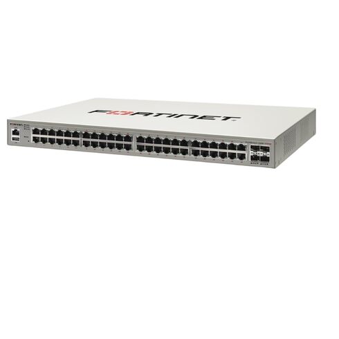 Fortinet FS-448E-POE 48 ports 1000base-t SwitchFortinet FS-448E-POE 48 ports Rack-mountable Switch