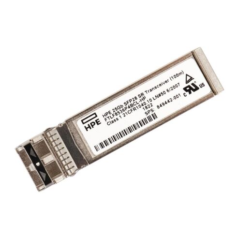 HPE FTLF8538P4BCV-HP 25GBE SFP28 Transceiver