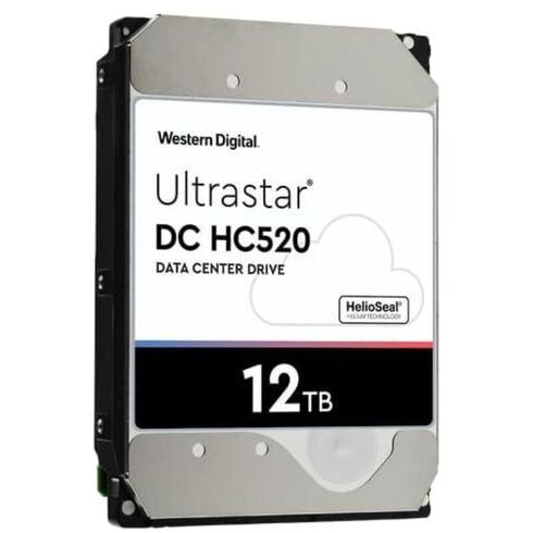 HUH721212AL5200 WESTERN DIGITAL ULTRASTAR 12TB 7.2K RPM DC HC520 HDD