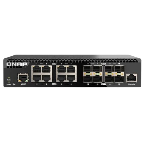 Qnap Systems QSW-3216R-8S8T-US Unmanaged Ethernet Switch