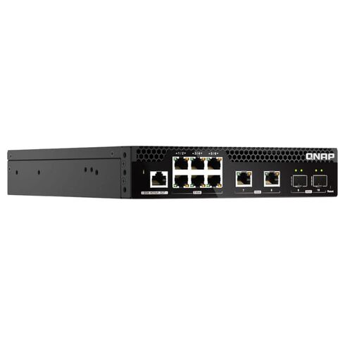 Qnap Systems QSW-M2106PR-2S2T-US Layer 2 Managed Switch