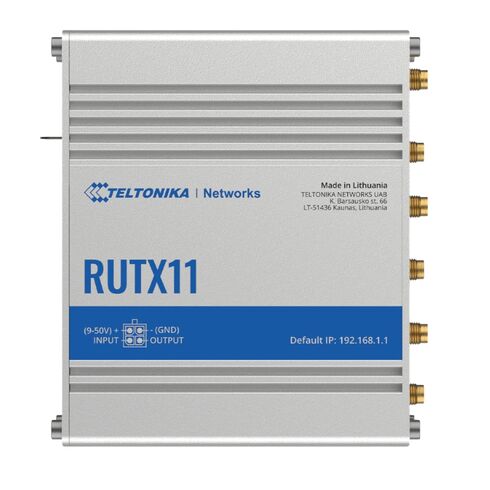 Teltonika RUTX11100400 4-Port Industrial Cellular Router