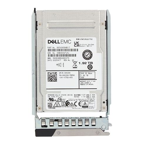 345-BFQW Dell SAS 24GBPS Solid State Drive