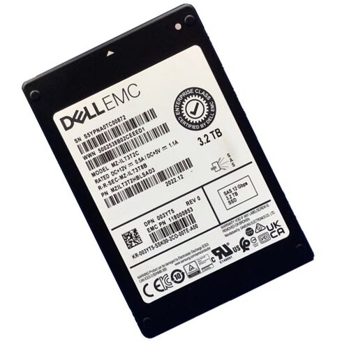 EMC 118033344 PM1645 3.2TB Hot-swap SFF SSD