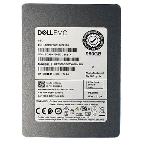 HFS960GECTX088N Hynix PCI E NVME 960GB SSD