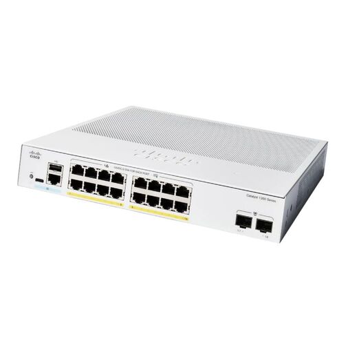 C1300-16P-2G Cisco 16 Ports Switch