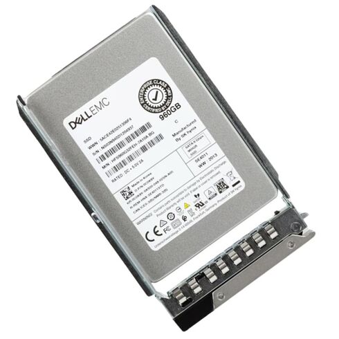 Dell 2W92H 960GB SATA 6GBPS Mixed-Use Hot-Plug Hybrid Carrier SSD