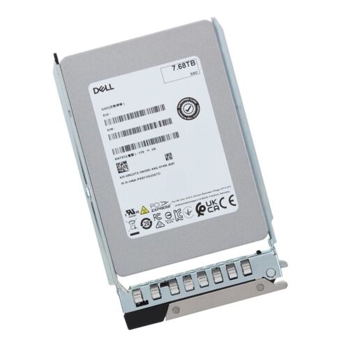 Dell 400-BJHK 7.68TB SATA 6GBPS Read Intensive SSD