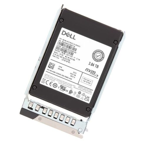 Dell 400-BOZL 3.84TB PCIe NVMe Gen5 Read Intensive SSD