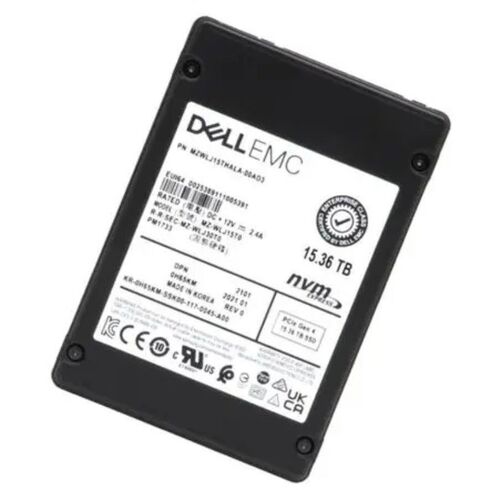 EMC 118000841 PM1733 15.36TB NVMe SSD