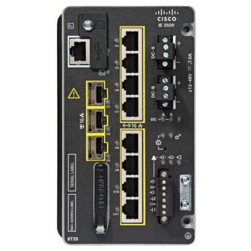 Cisco IE-3500-8T3X-E 8 Ports Rail Mountable Switch