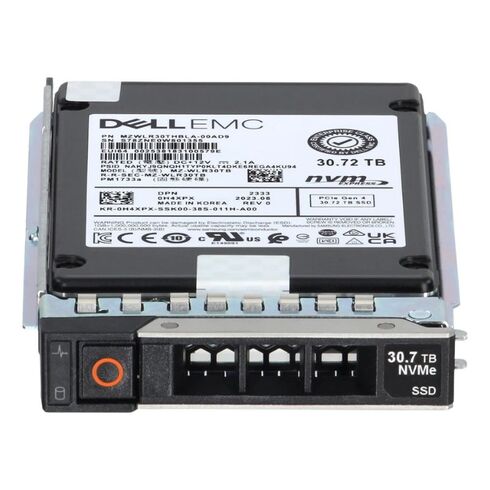 Dell 4XP63 30.72TB NVMe 2.5Inch Solid State Drive